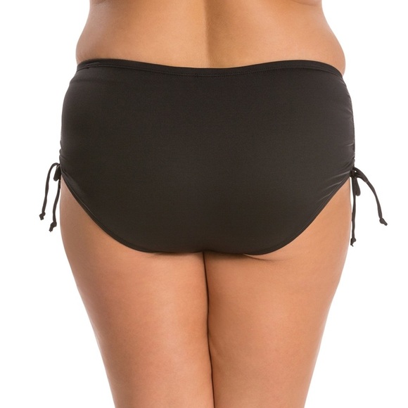 24th & Ocean Plus Adj. High Waisted Bikini Bottom - Picture 6 of 8